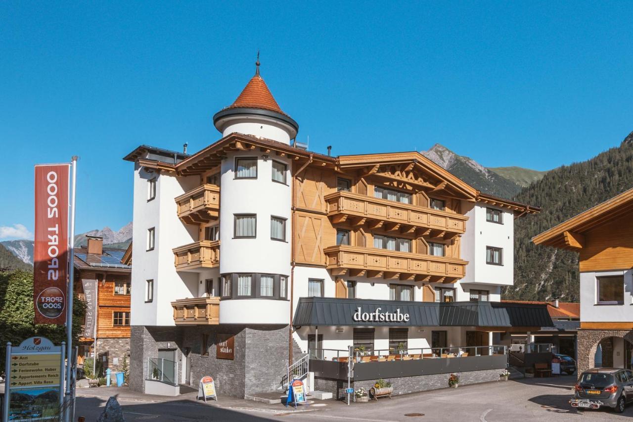 Hotel Dorfstube Holzgau Exterior foto